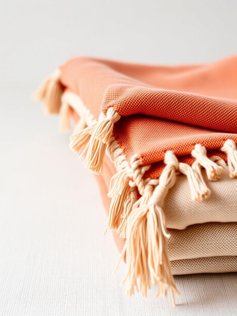 Terracotta Turkish towel